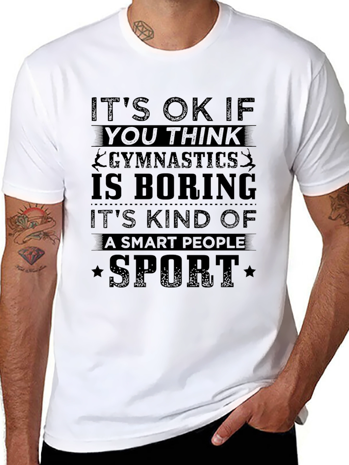 Gymnastics Smart People Sport T-Shirt