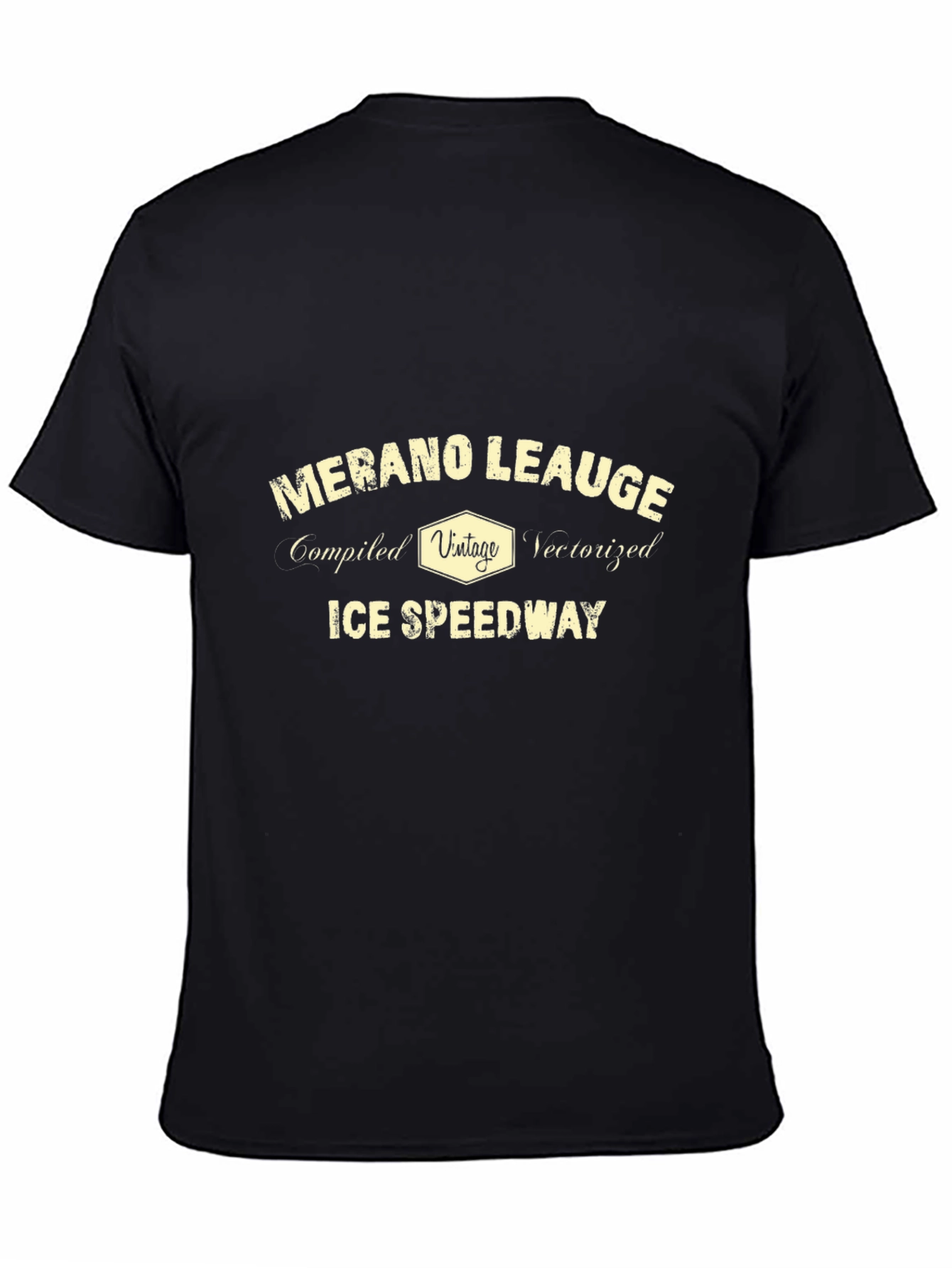 Merano League Ice Speedway Vintage T-Shirt