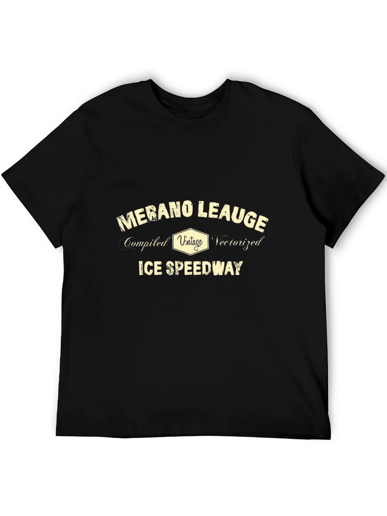 Merano League Ice Speedway Vintage T-Shirt