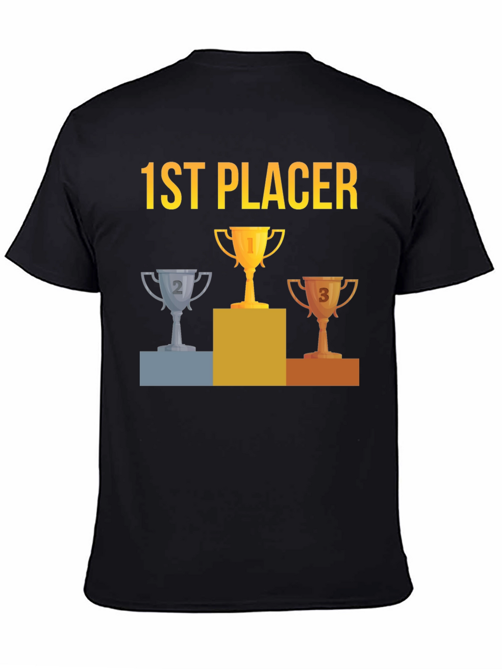 1st Placer Trophy Graphic Tee - Winners T-Shirt