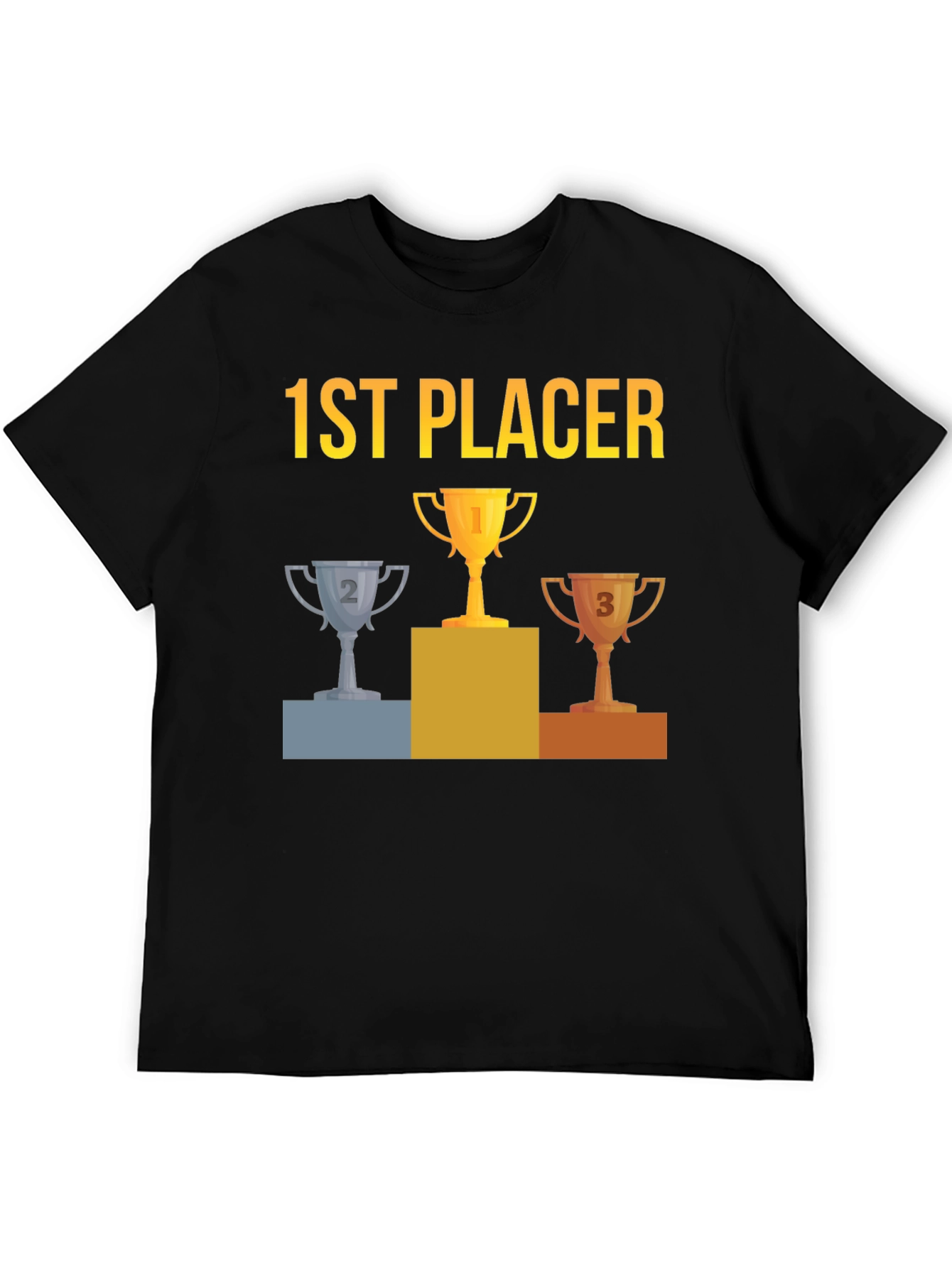 1st Placer Trophy Graphic Tee - Winners T-Shirt