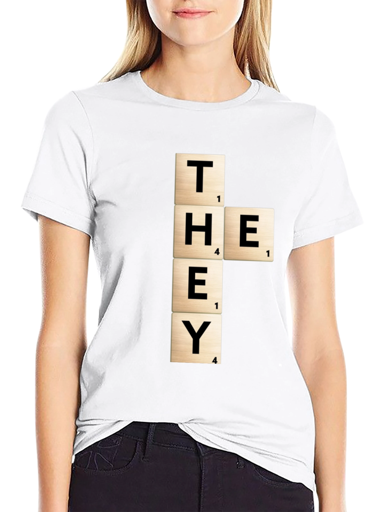 THEY Pronoun T-Shirt
