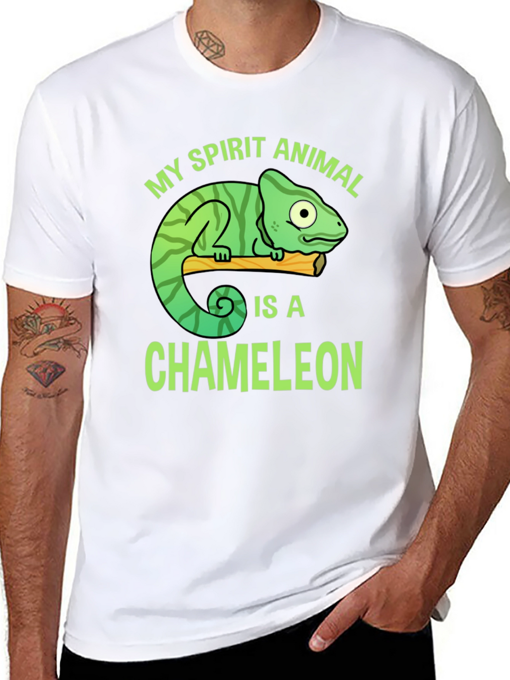 My Spirit Animal Chameleon T-Shirt - Unique Design