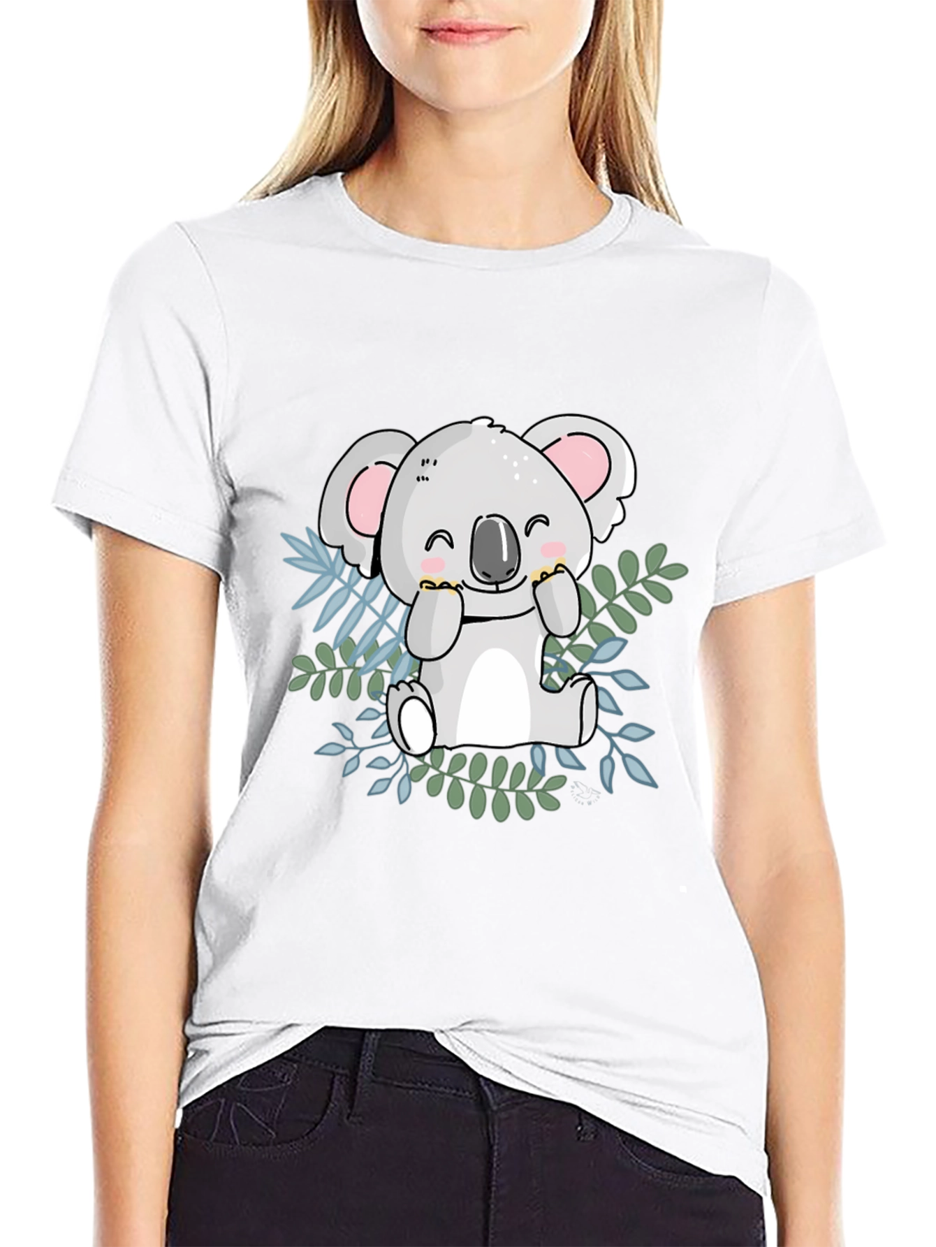 Cute Koala T-Shirt - Soft Cotton Tee for Animal Lovers