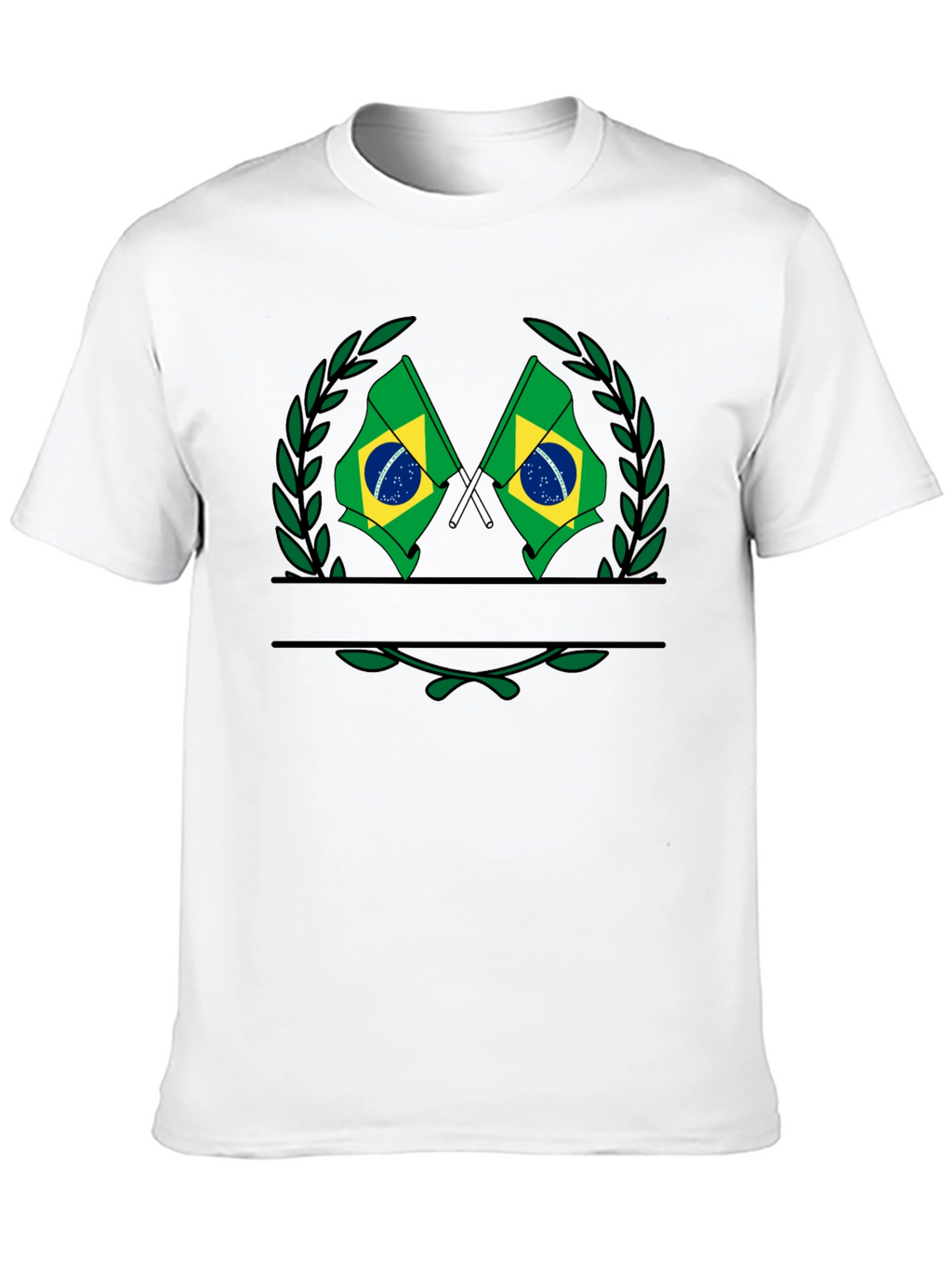 Brazil Flag Graphic T-Shirt