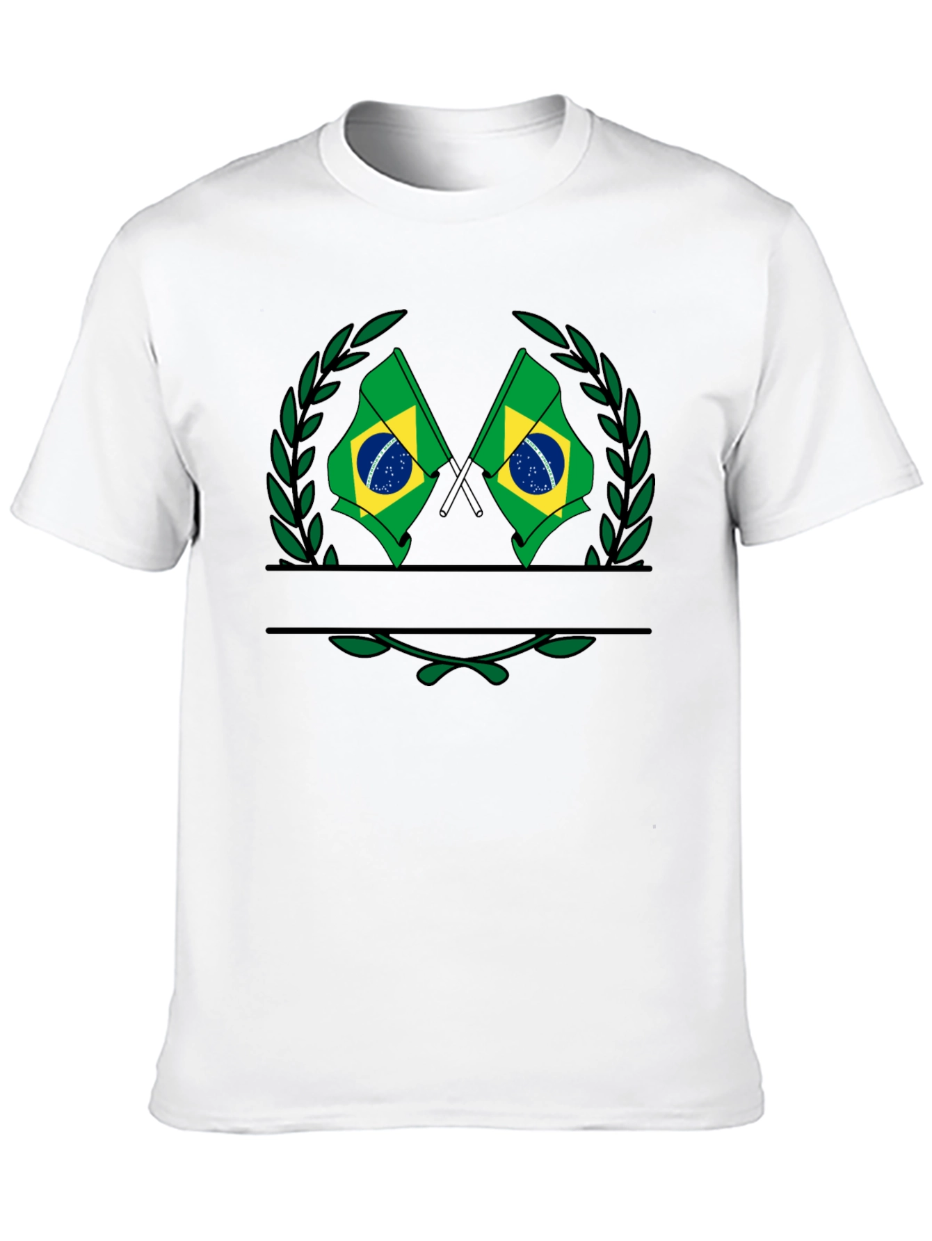 Brazil Flag Graphic T-Shirt