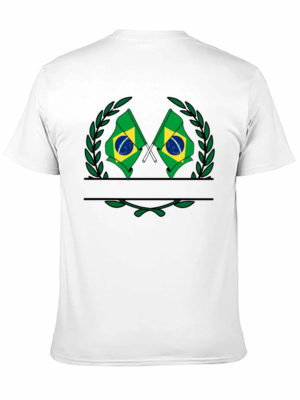 Brazil Flag Graphic T-Shirt