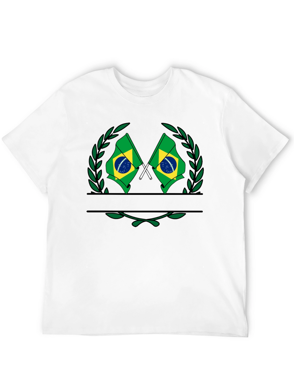 Brazil Flag Graphic T-Shirt