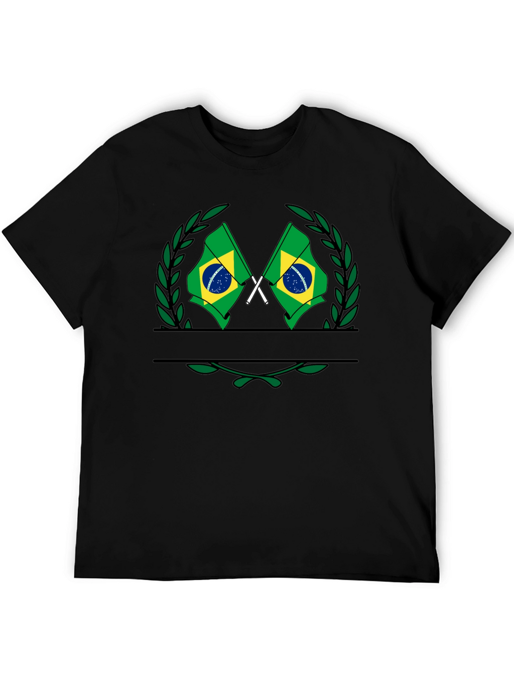 Brazil Flag Graphic T-Shirt