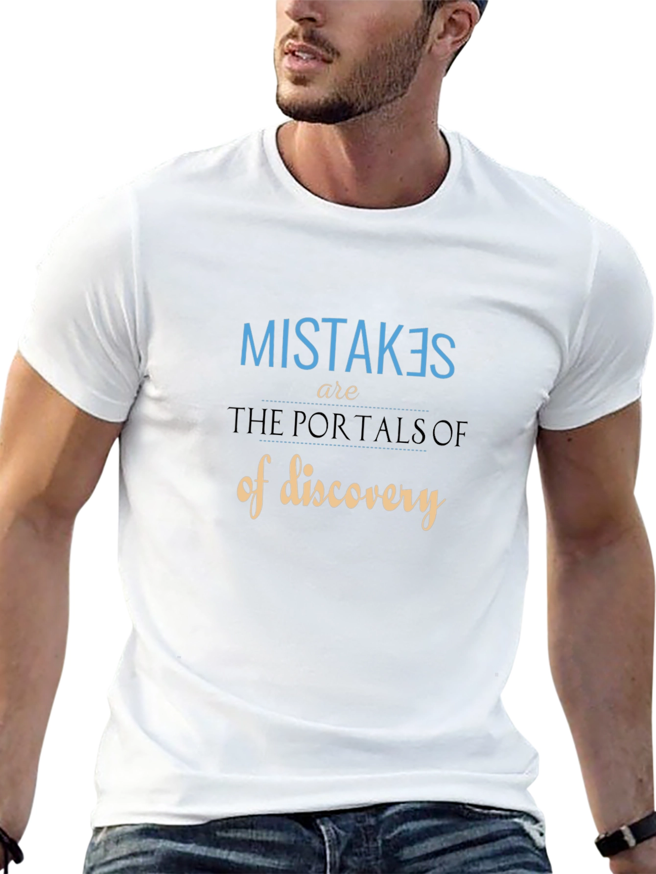 Mistakes are Portals of Discovery Graphic T-Shirt