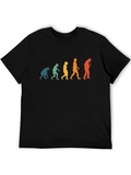 Evolution of Sax T-Shirt - Cool Musician Tee