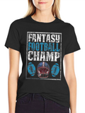 Fantasy Football Champ Graphic T-Shirt