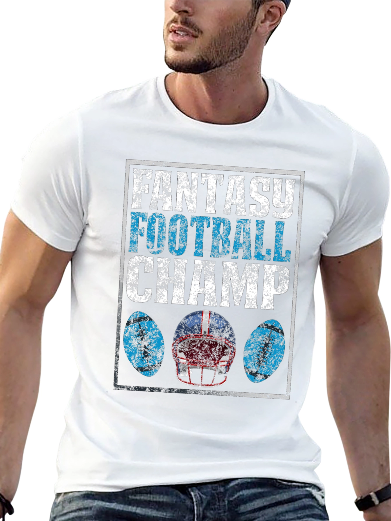 Fantasy Football Champ Graphic T-Shirt