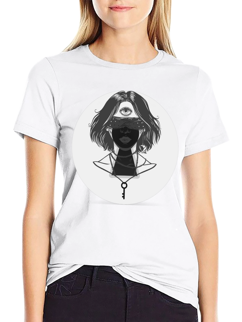 Third Eye Key Graphic Tee - Unisex