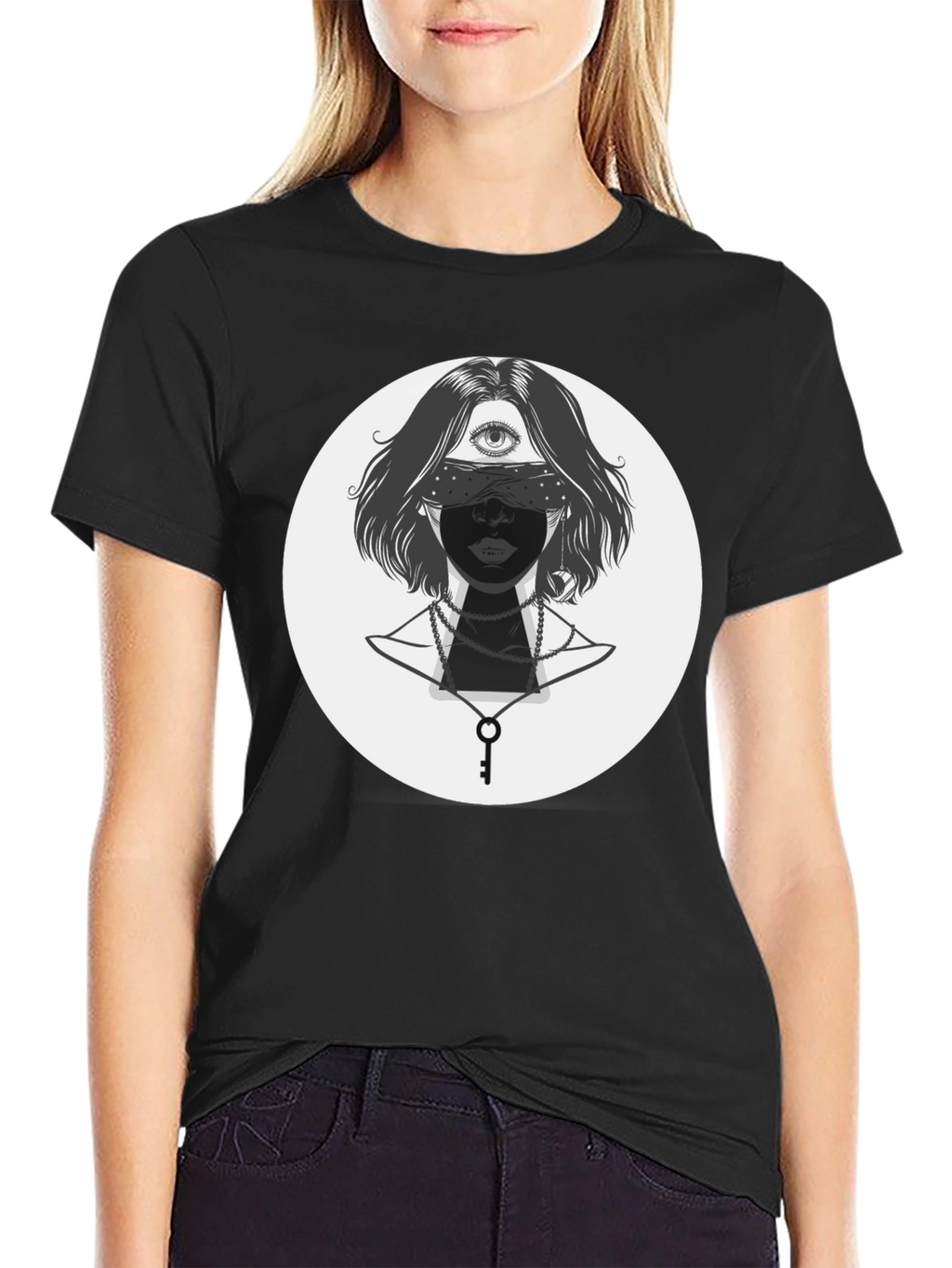 Third Eye Key Graphic Tee - Unisex