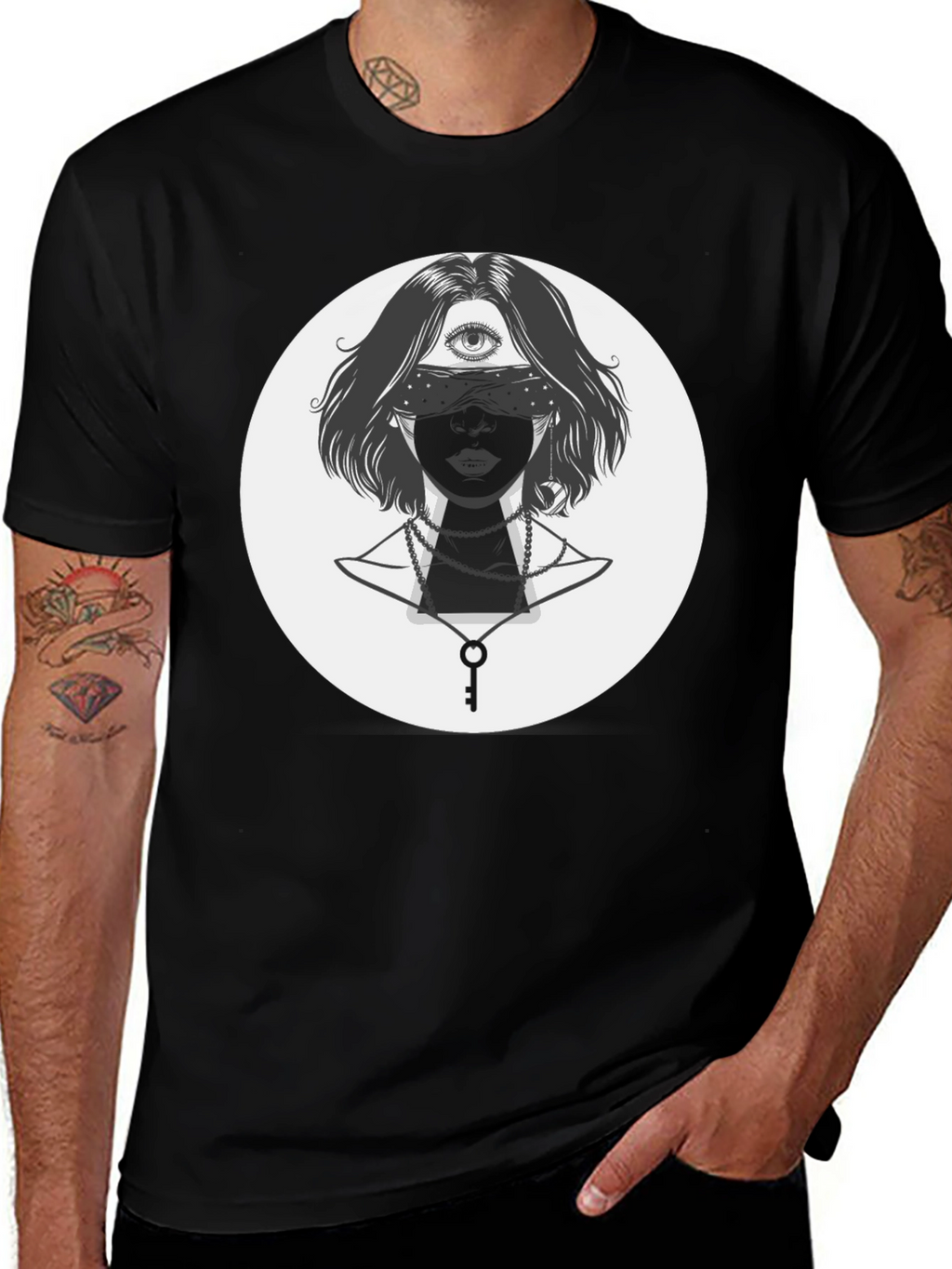 Third Eye Key Graphic Tee - Unisex