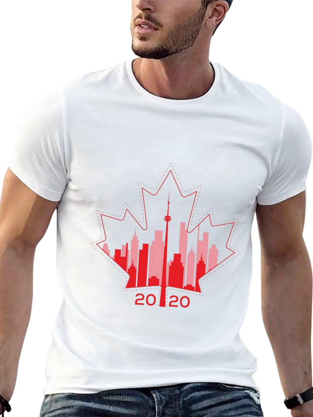 Toronto 2020 Maple Leaf T-Shirt