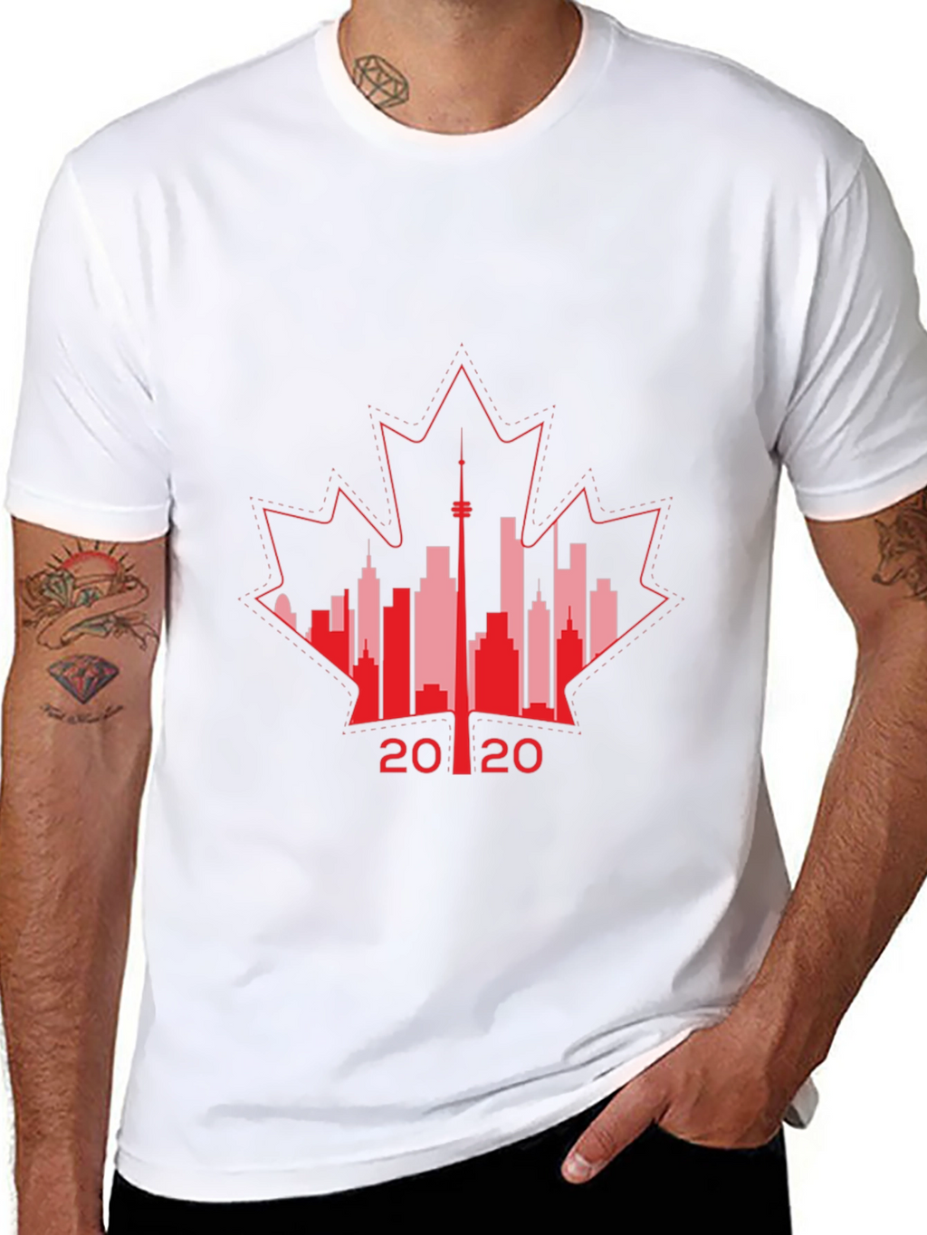 Toronto 2020 Maple Leaf T-Shirt