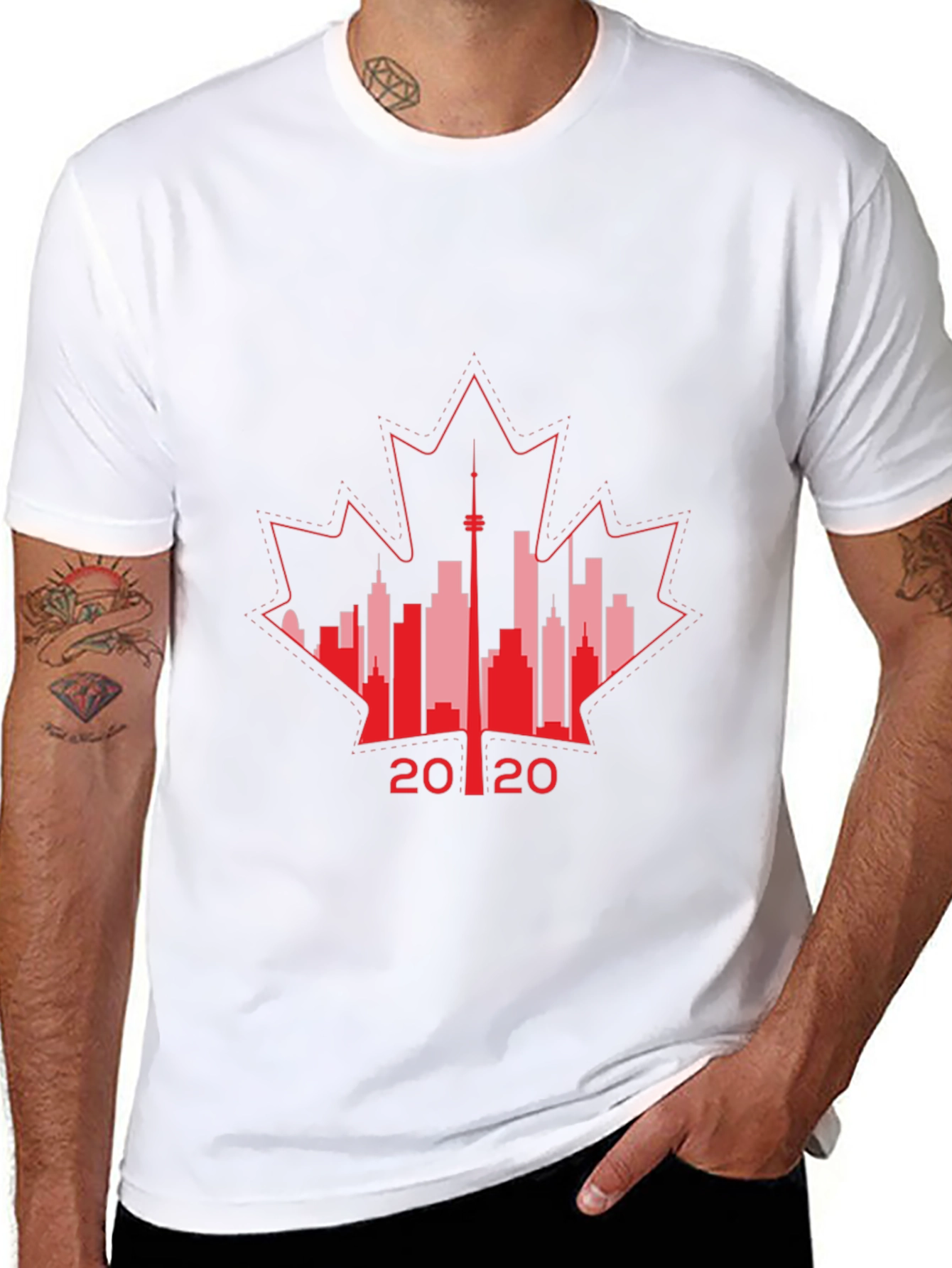 Toronto 2020 Maple Leaf T-Shirt