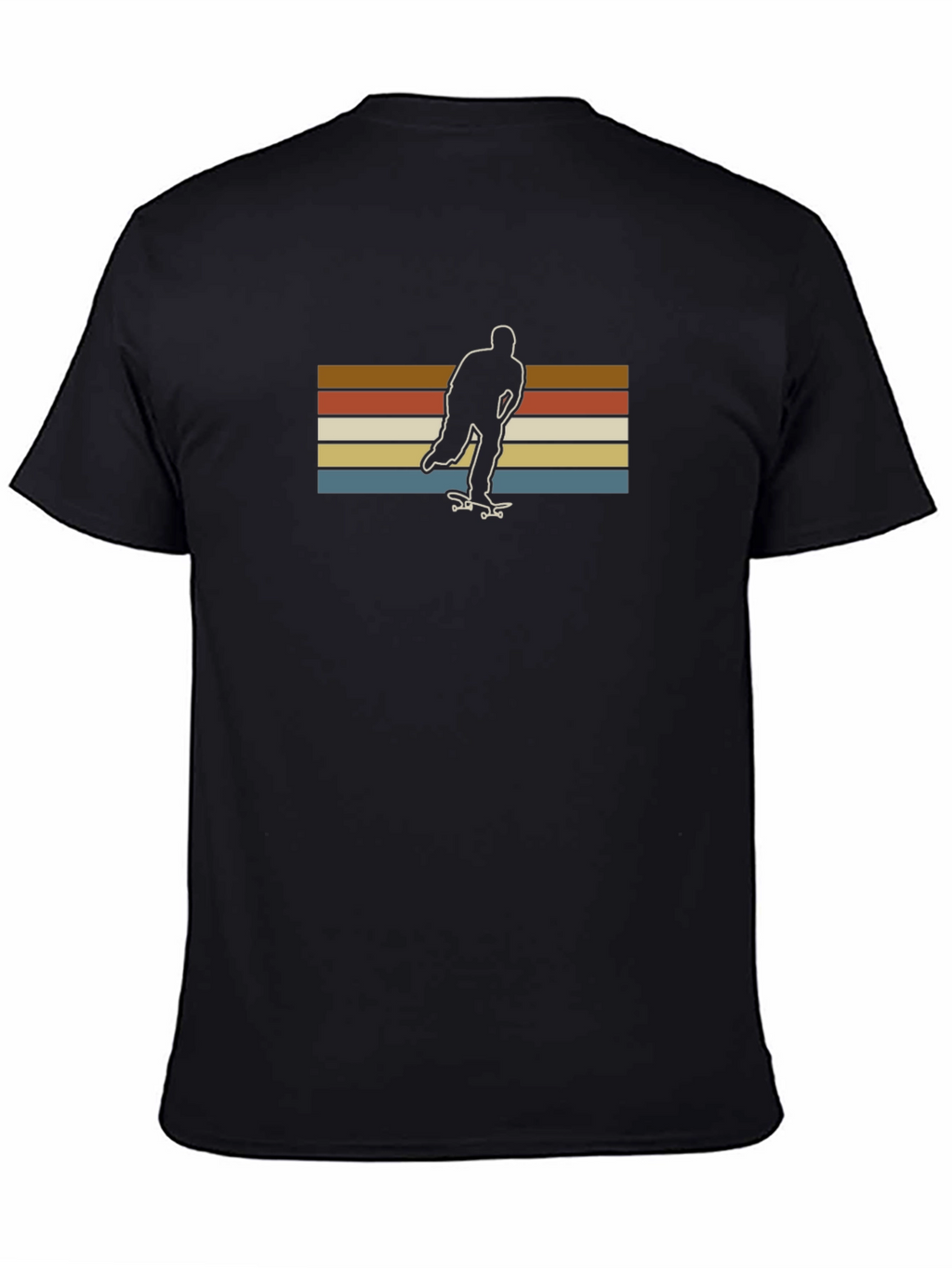 Retro Skateboarder Graphic T-Shirt