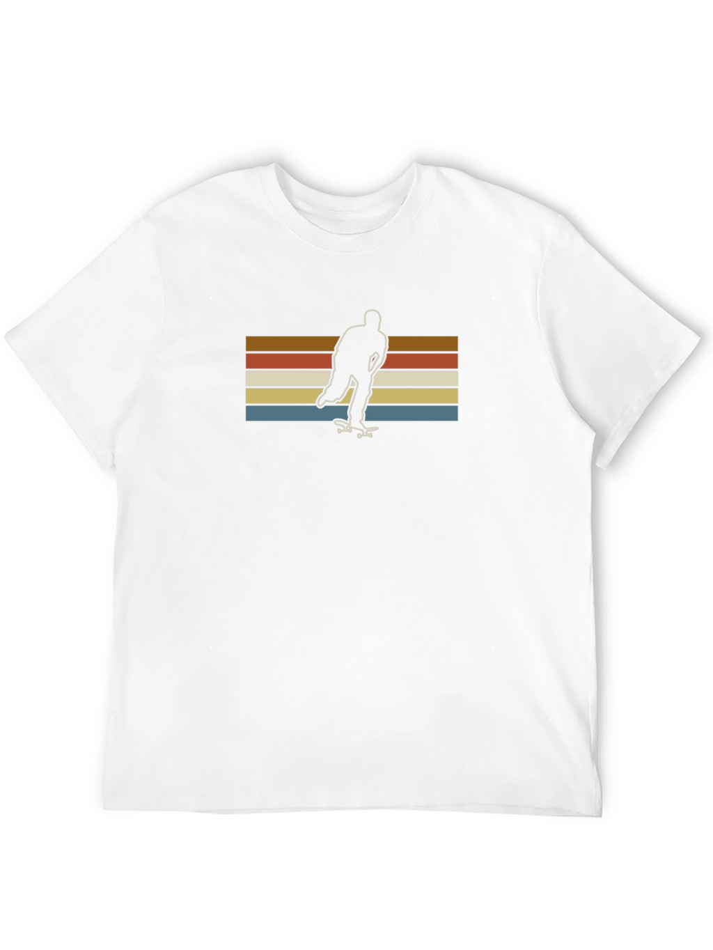Retro Skateboarder Graphic T-Shirt