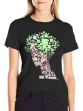 Abstract Pixel Art T-Shirt - Stylish Graphic Tee
