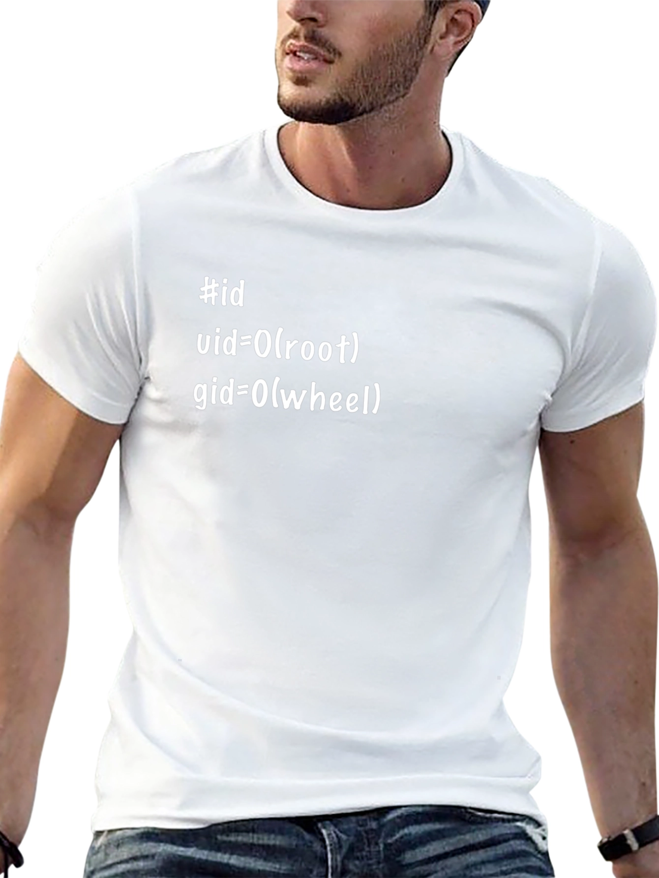 Linux ID Command T-Shirt