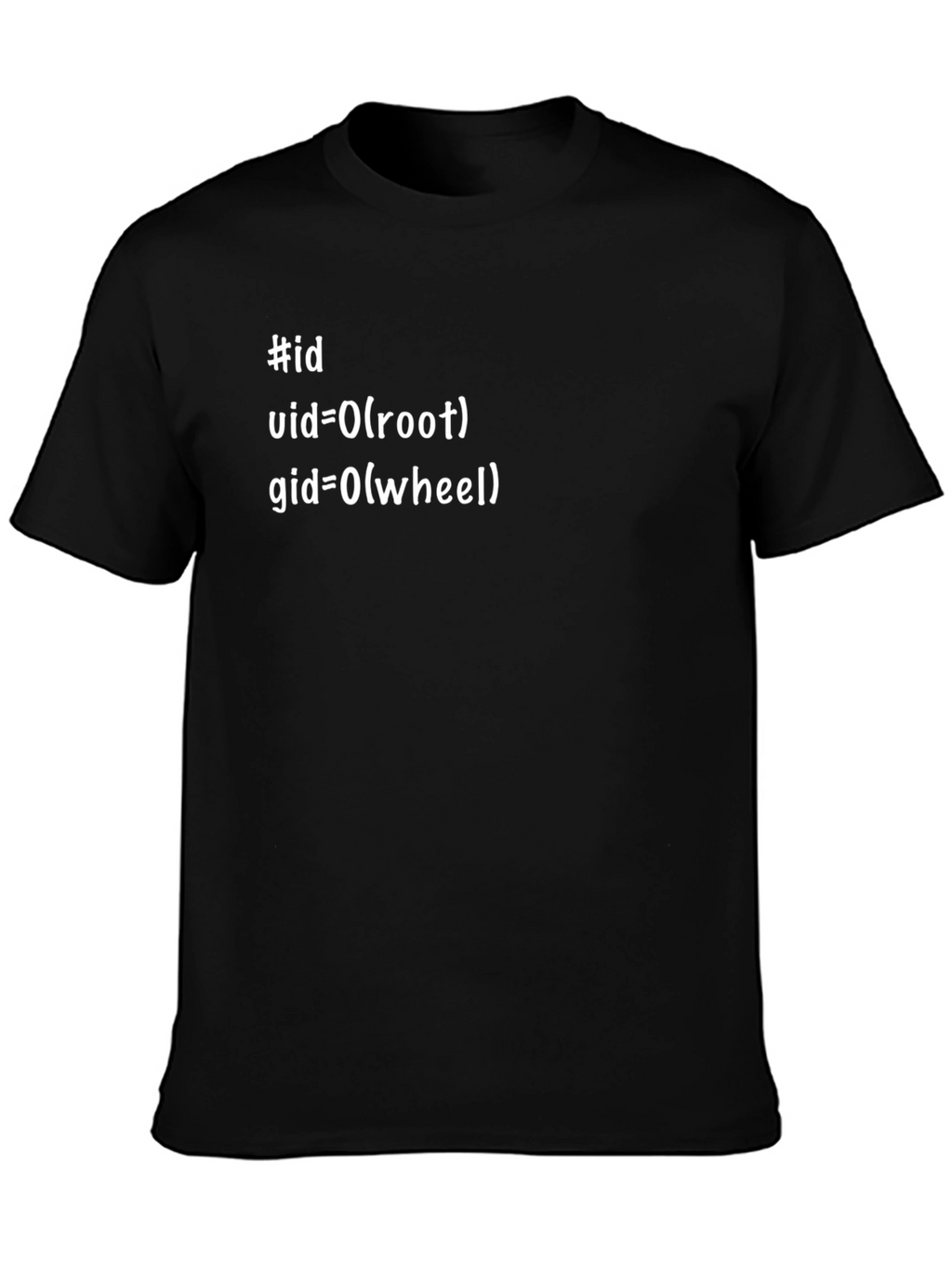 Linux ID Command T-Shirt