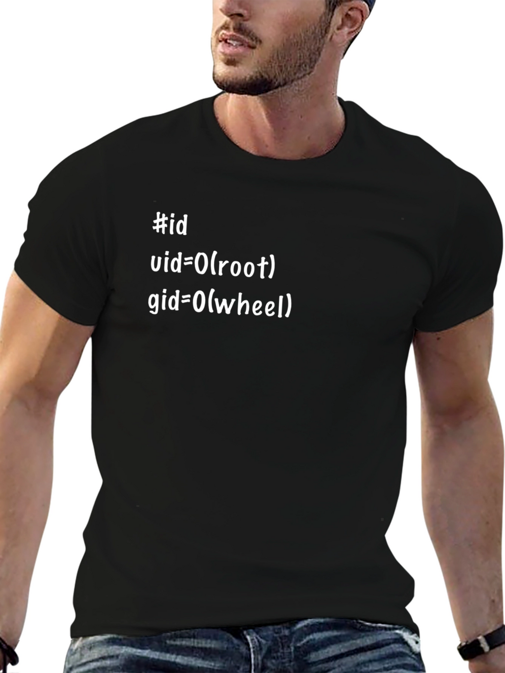 Linux ID Command T-Shirt