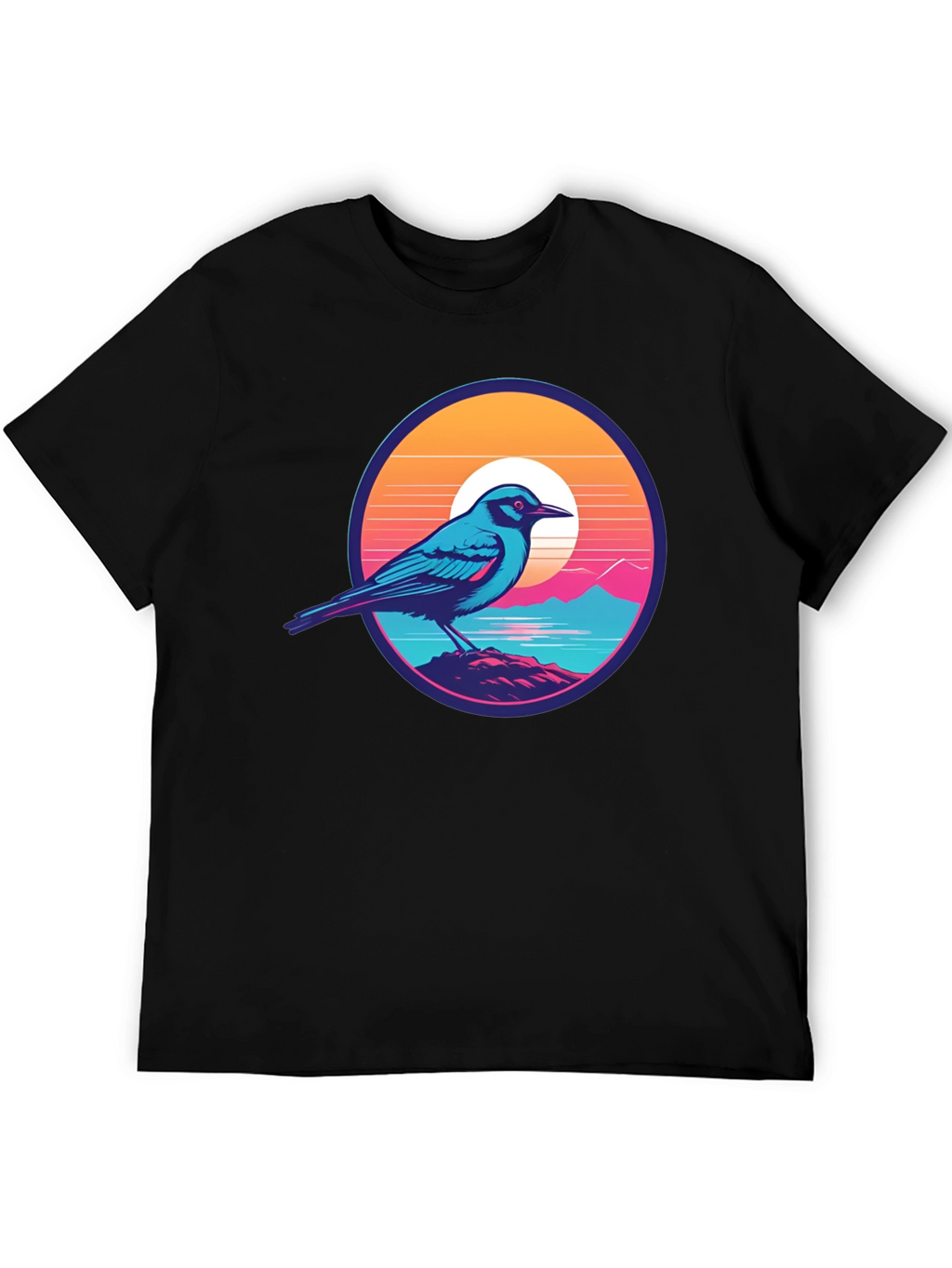 Bird on a Sunset Tee