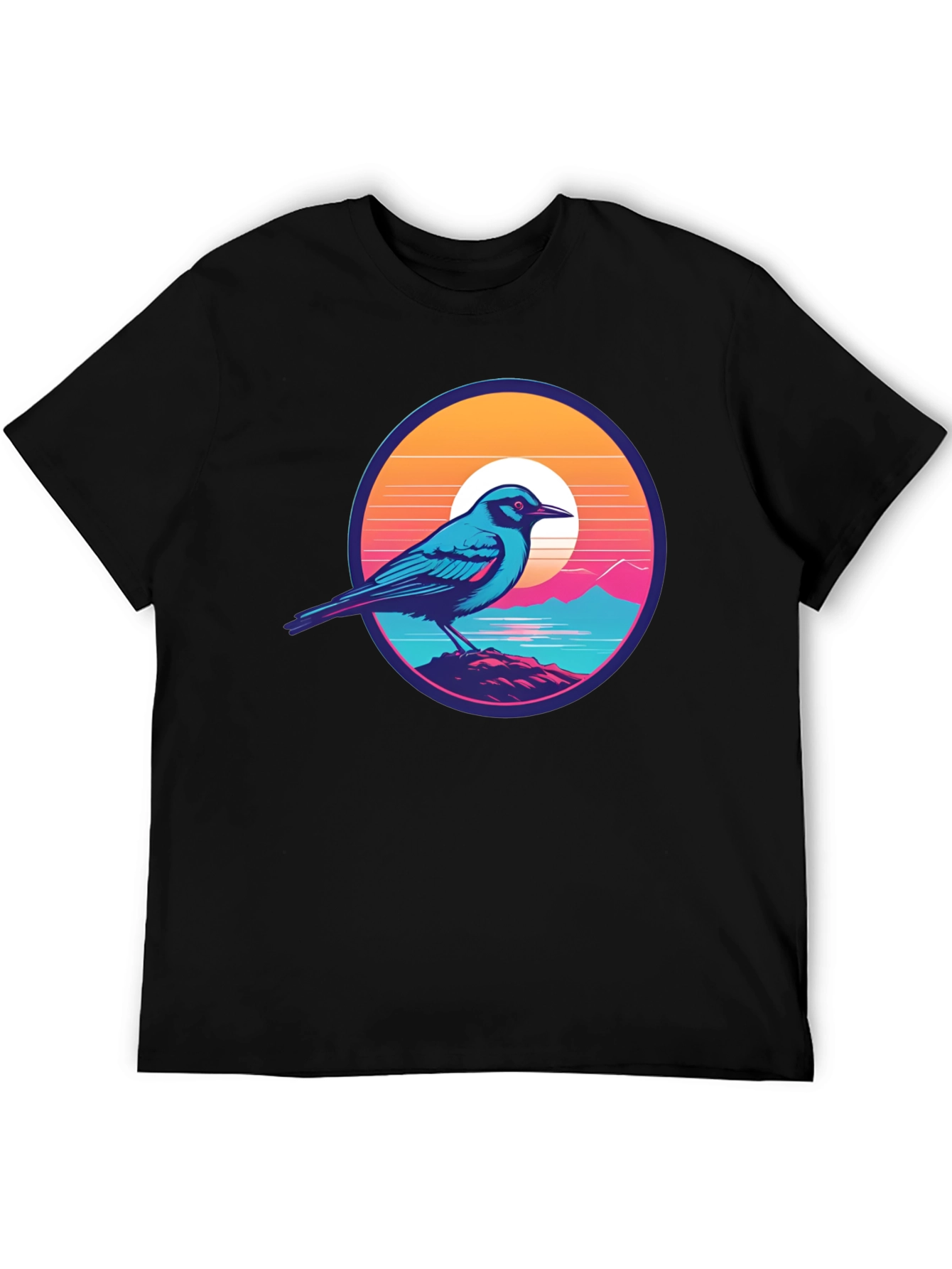 Bird on a Sunset Tee