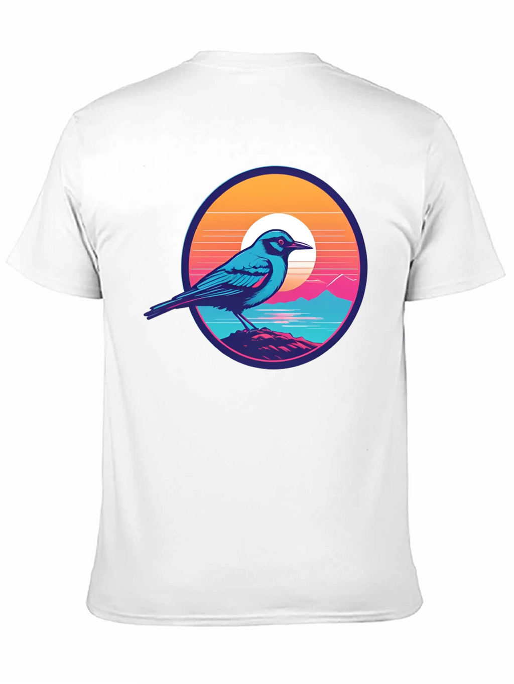 Bird on a Sunset Tee