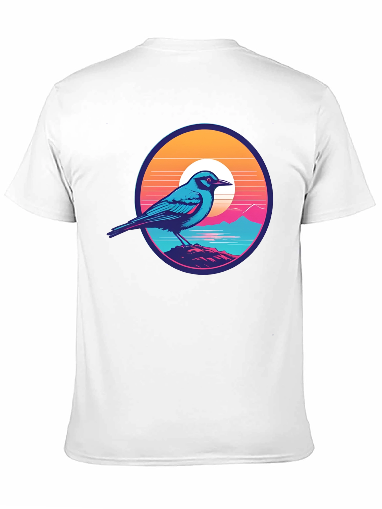 Bird on a Sunset Tee