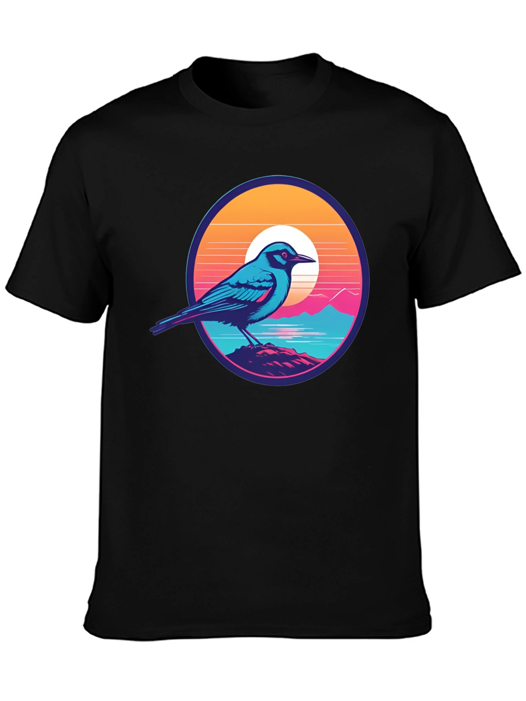 Bird on a Sunset Tee