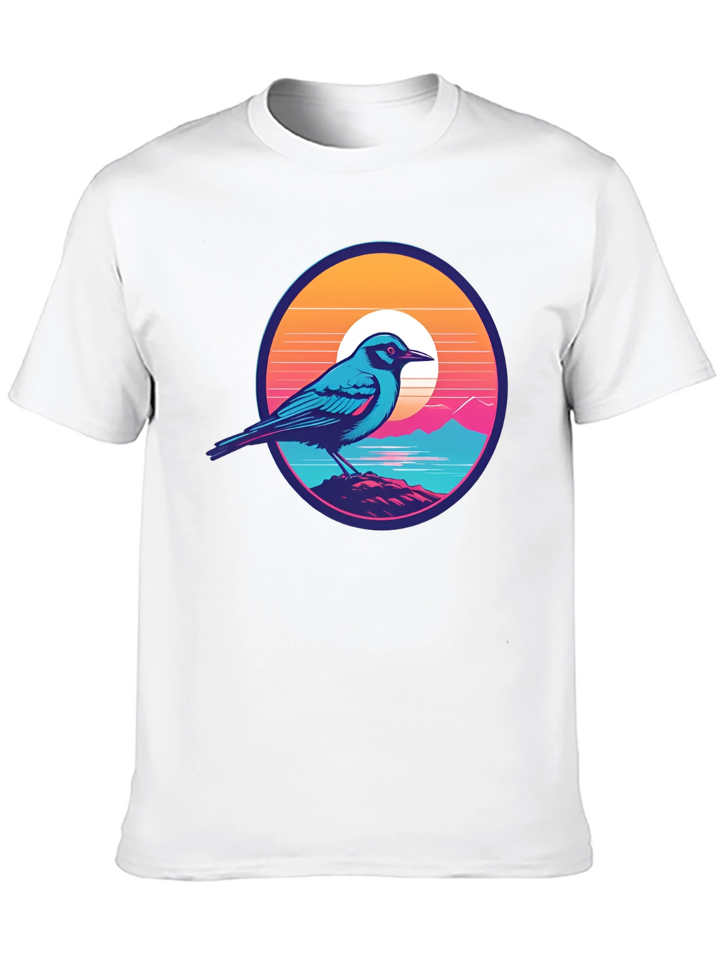 Bird on a Sunset Tee