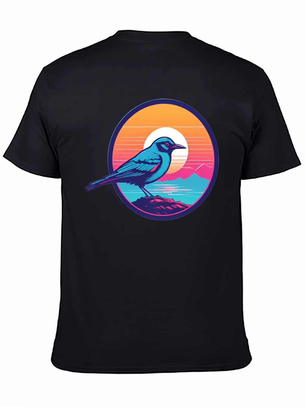 Bird on a Sunset Tee