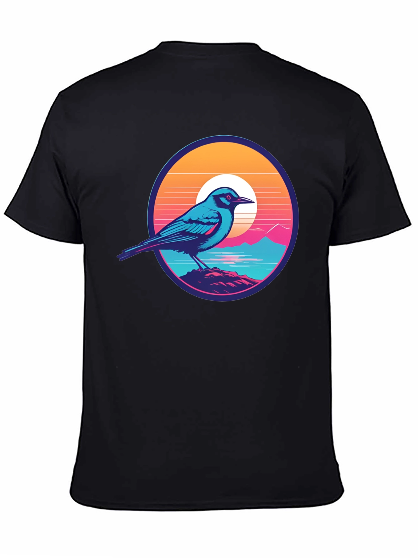 Bird on a Sunset Tee