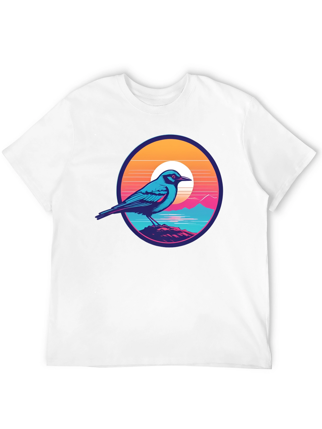 Bird on a Sunset Tee