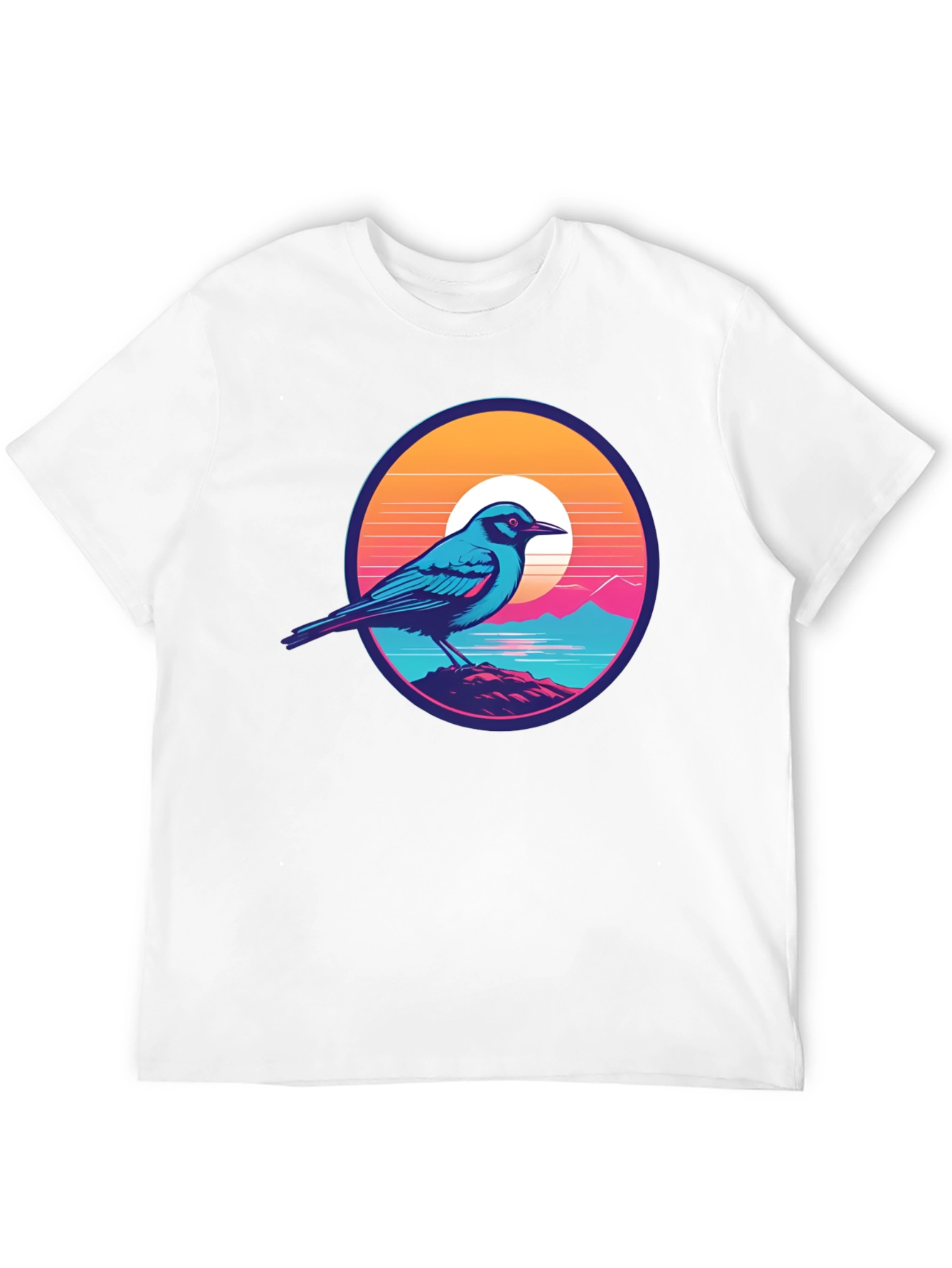 Bird on a Sunset Tee