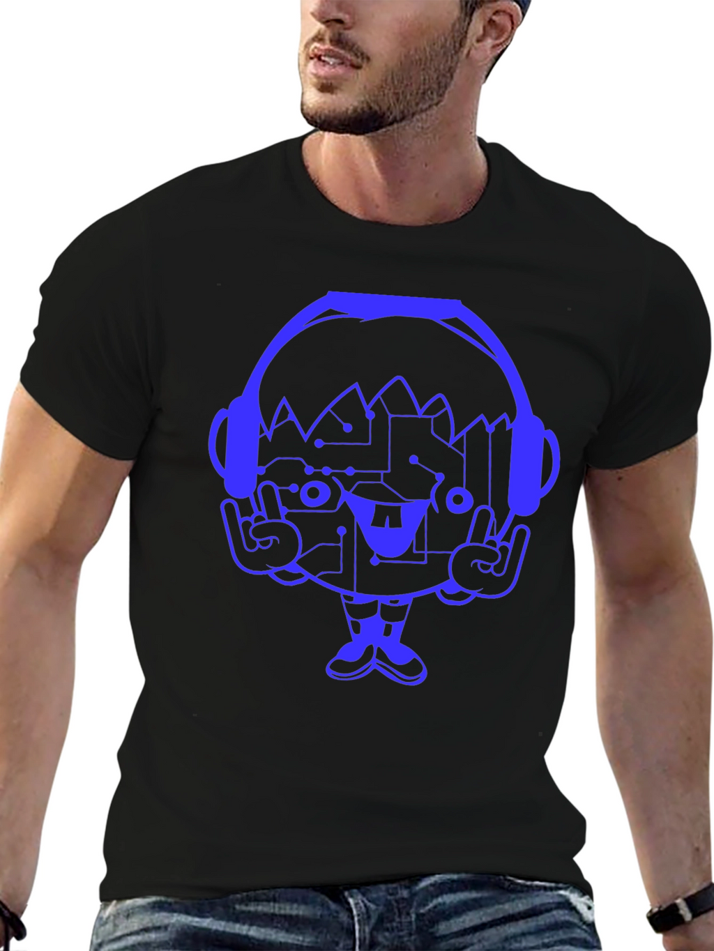 Cool Cartoon Graphic T-Shirt