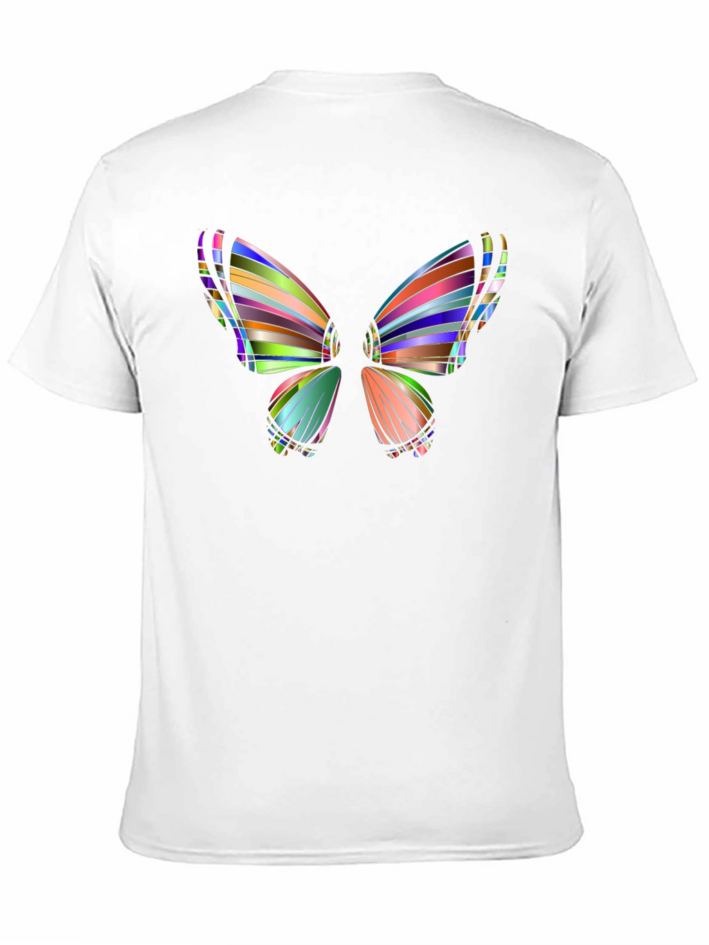 Butterfly Art Black T-Shirt