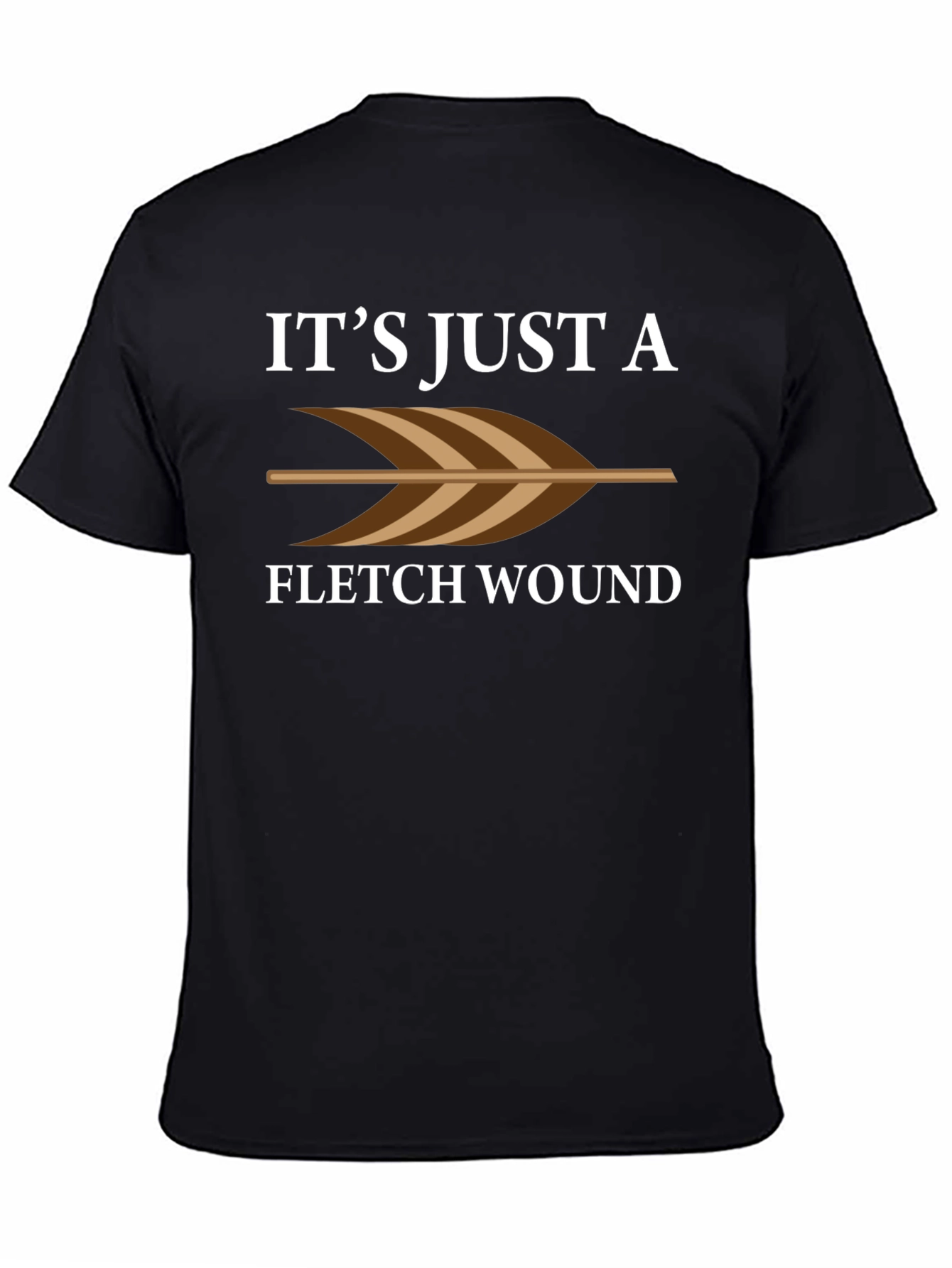 Fletch Wound Arrow T-Shirt - Funny Archer Tee