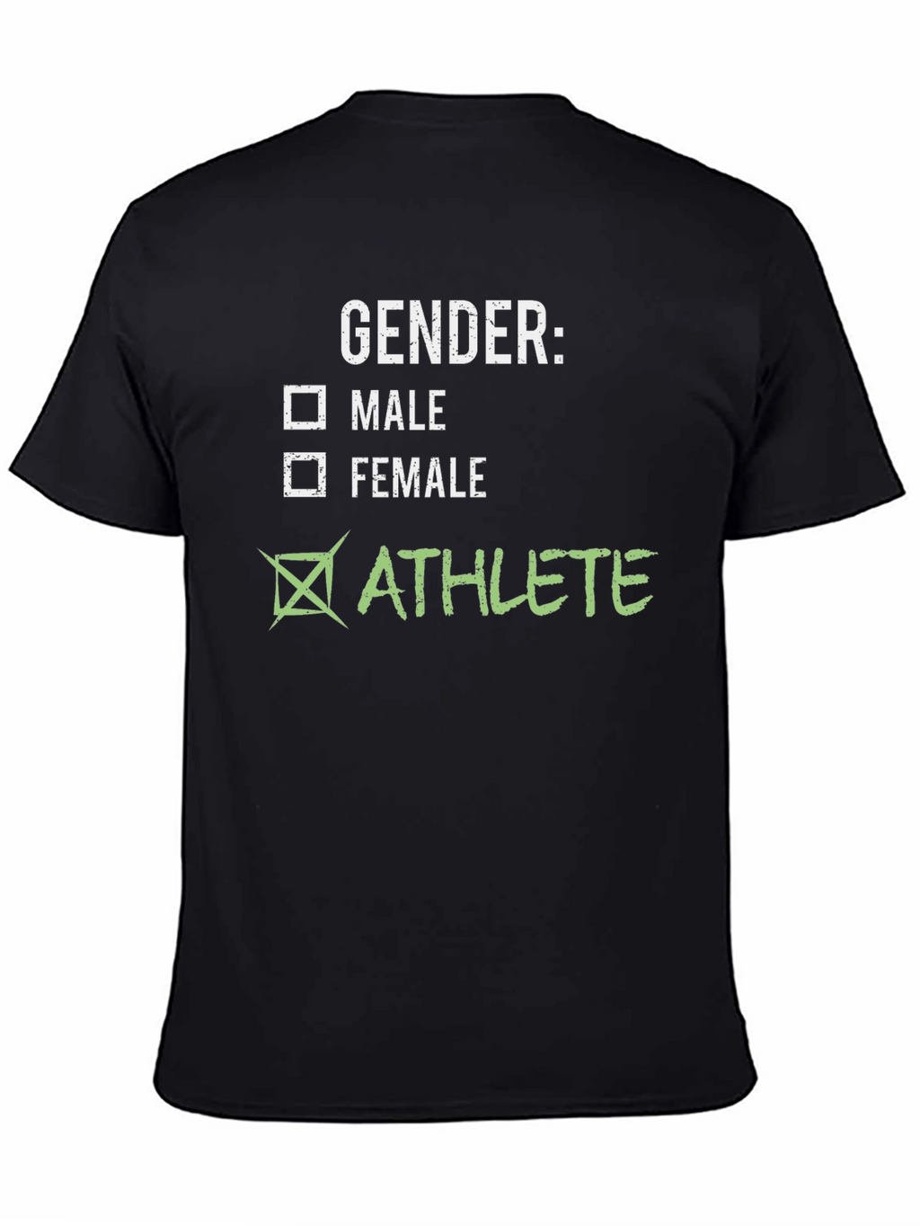 Athlete Gender T-Shirt - Funny Sports Tee