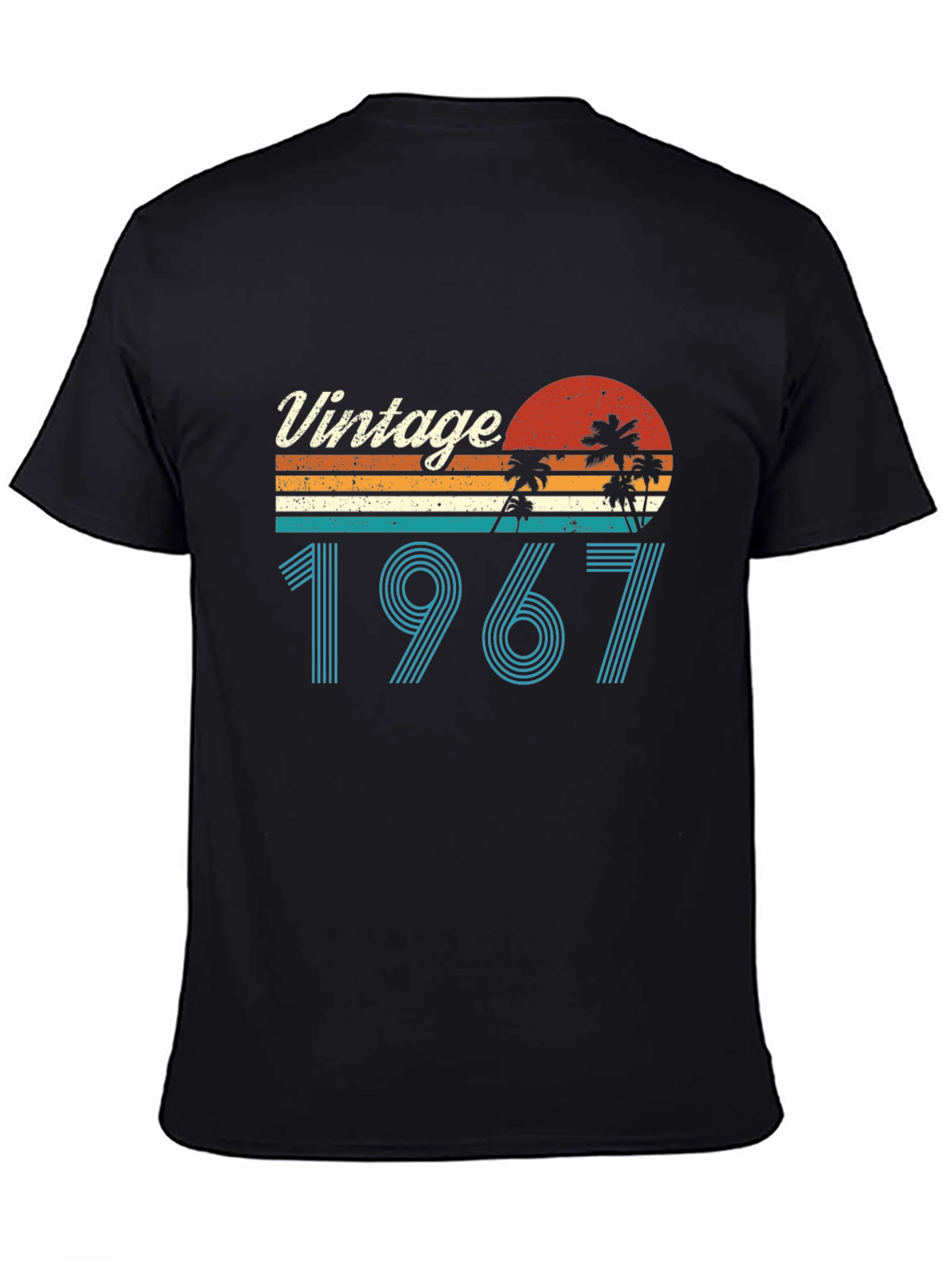 Vintage 1967 Palm Tree Sunset T-Shirt