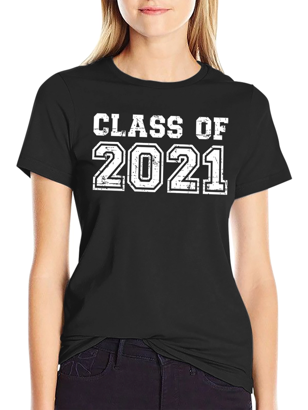 Class of 2021 Graphic Tee - Unisex Black T-Shirt