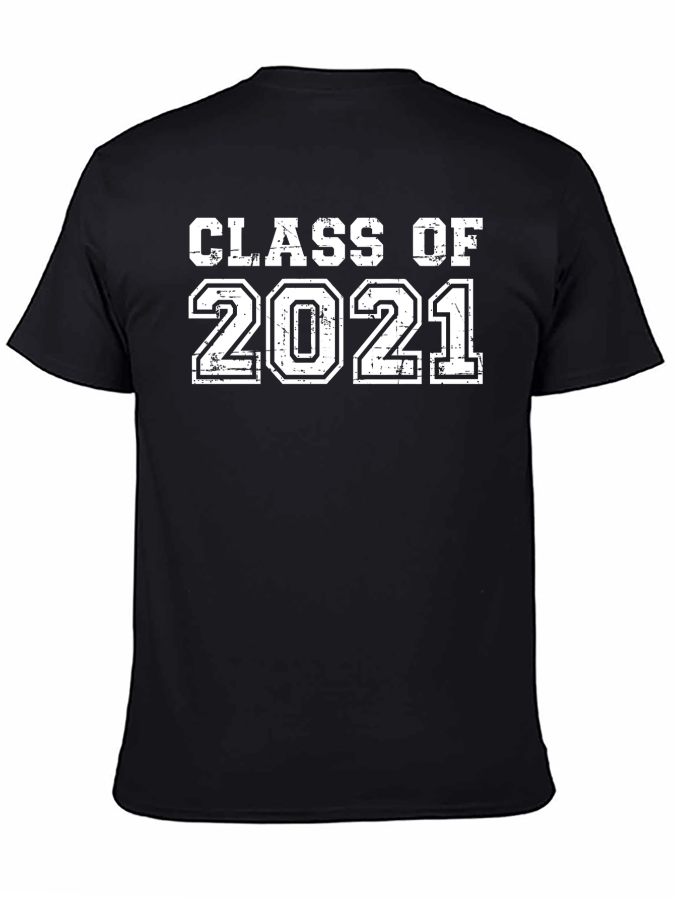 Class of 2021 Graphic Tee - Unisex Black T-Shirt