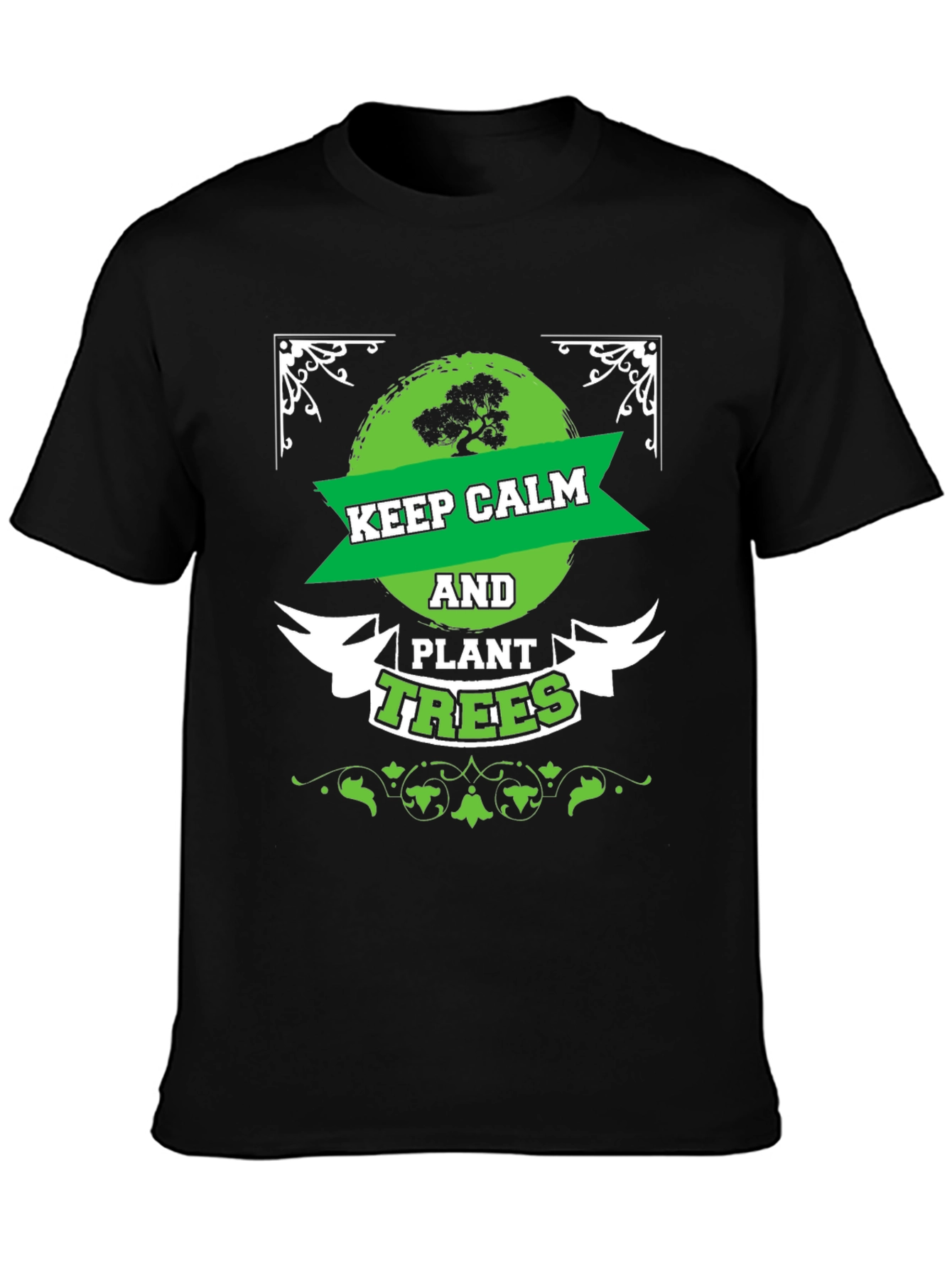 Keep Calm and Plant Trees Graphic Tee