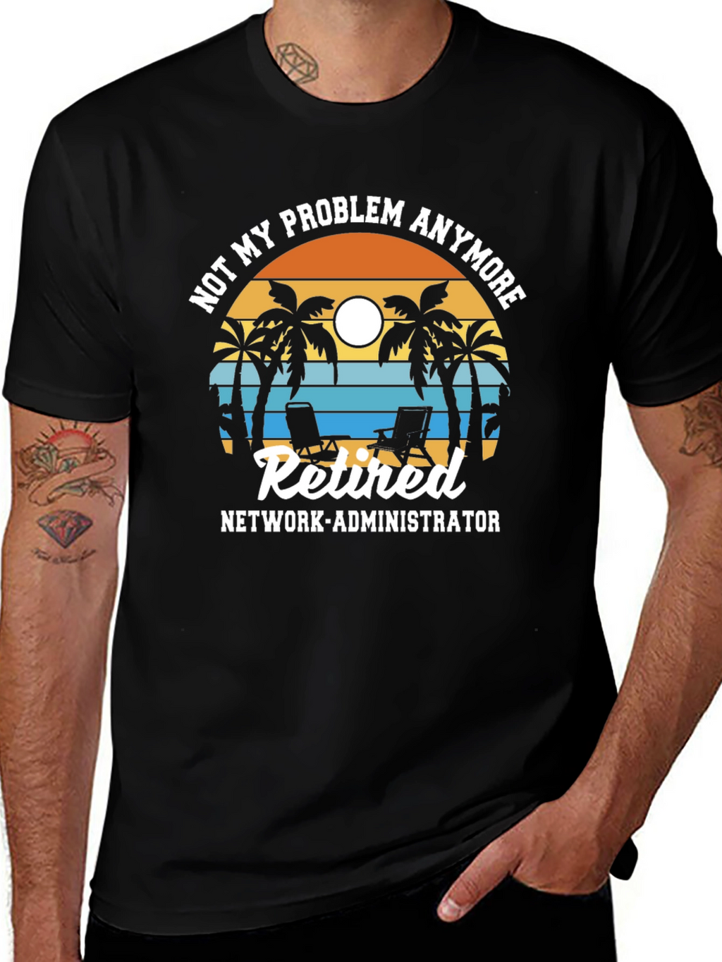 Retired Network Administrator T-Shirt