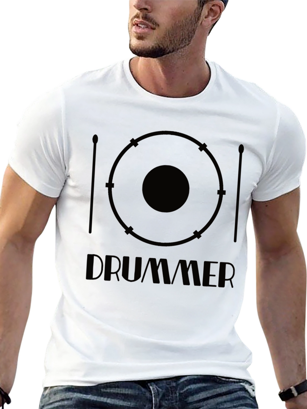 Drummer T-Shirt - Music Lover Tee