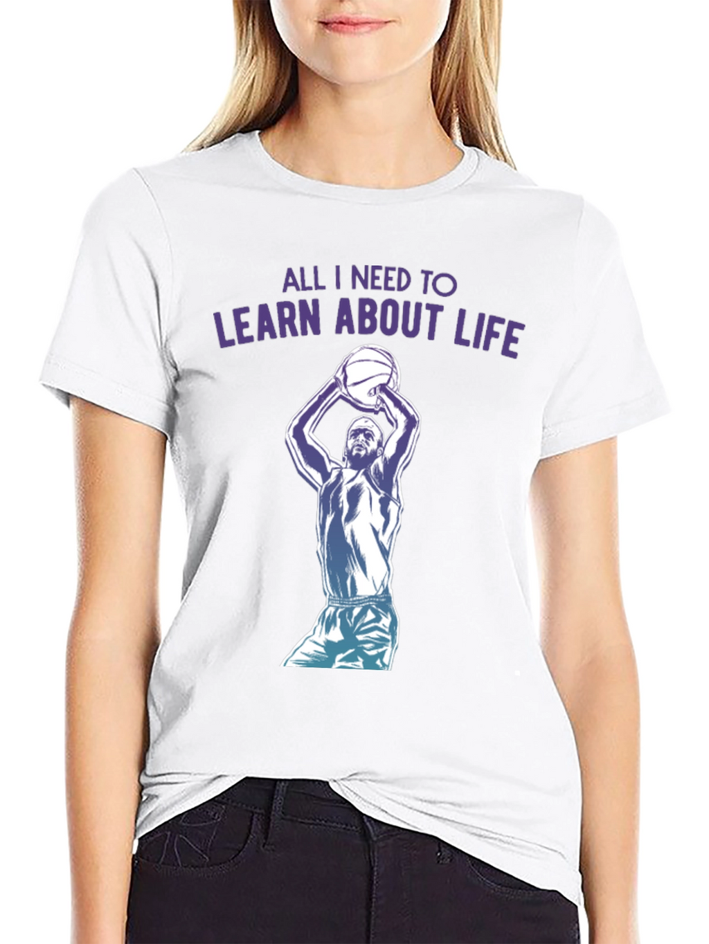 Basketball Life Lesson T-Shirt